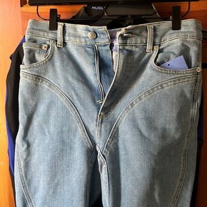 MUGLER x H & M women’s jeans